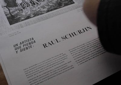 Nota a Raúl Schurjin