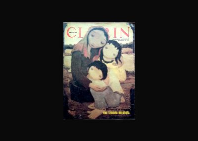 1975 | Cover page of the Clarín magazine